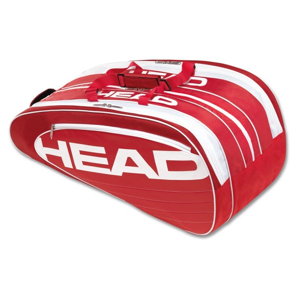 Head Elite Monster Combi Red / White Tennis Kit Bag